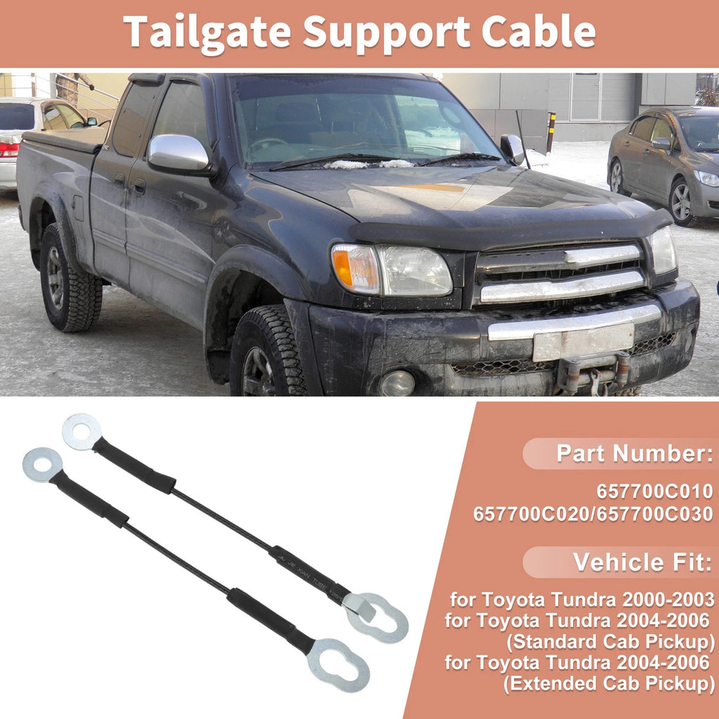 Tailgate Support Cable for Toyota Tundra (2000–2006) No.657700C010/657700C020