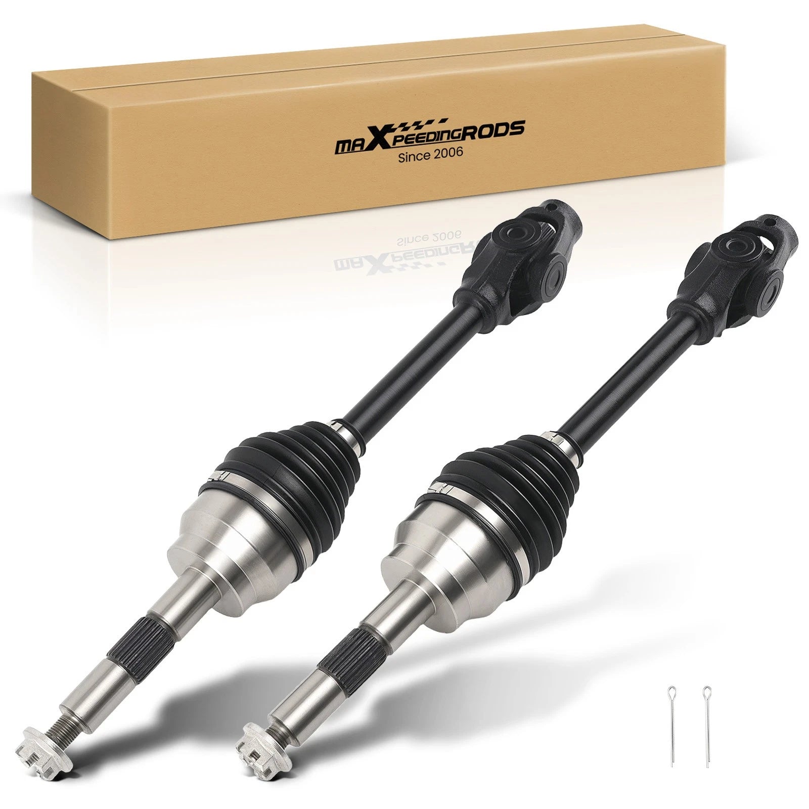Pair CV Axle Shafts for Polaris Scrambler 500 (1997-2009)