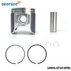 Set of 2 Piston & Ring Kit STD 13001-3719 for Kawasaki 750/1100 STX ZXI (1993–2006)