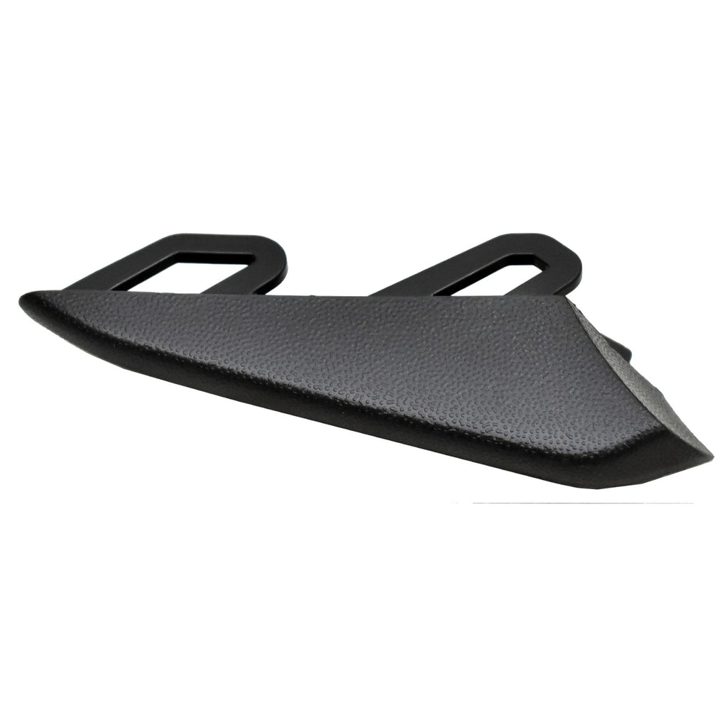 Replacement Black Textured Polypropylene Front Driver Side Lower Fog Light Trim