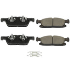 Front Ceramic Brake Pads for Lincoln Nautilus (2019–2020) 2.0L 2.7L FWD 1818