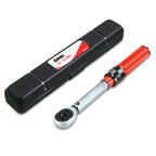 1/4" Adjustable Click Torque Wrench 20-200 Ft-Lb with Storage Box