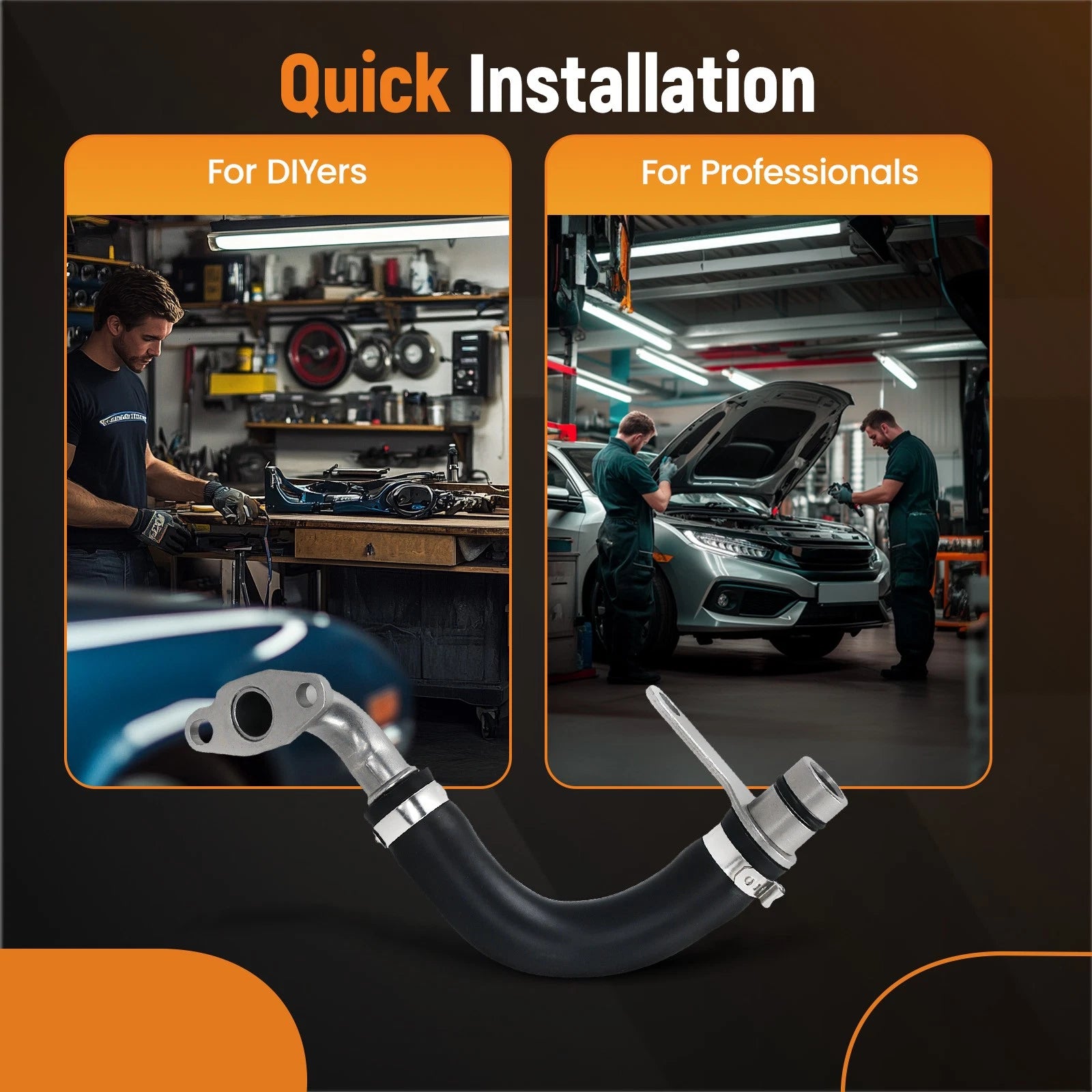 Turbo Oil Return Line Pipe for BMW 528i xDrive X1 X3 (2012–2017)