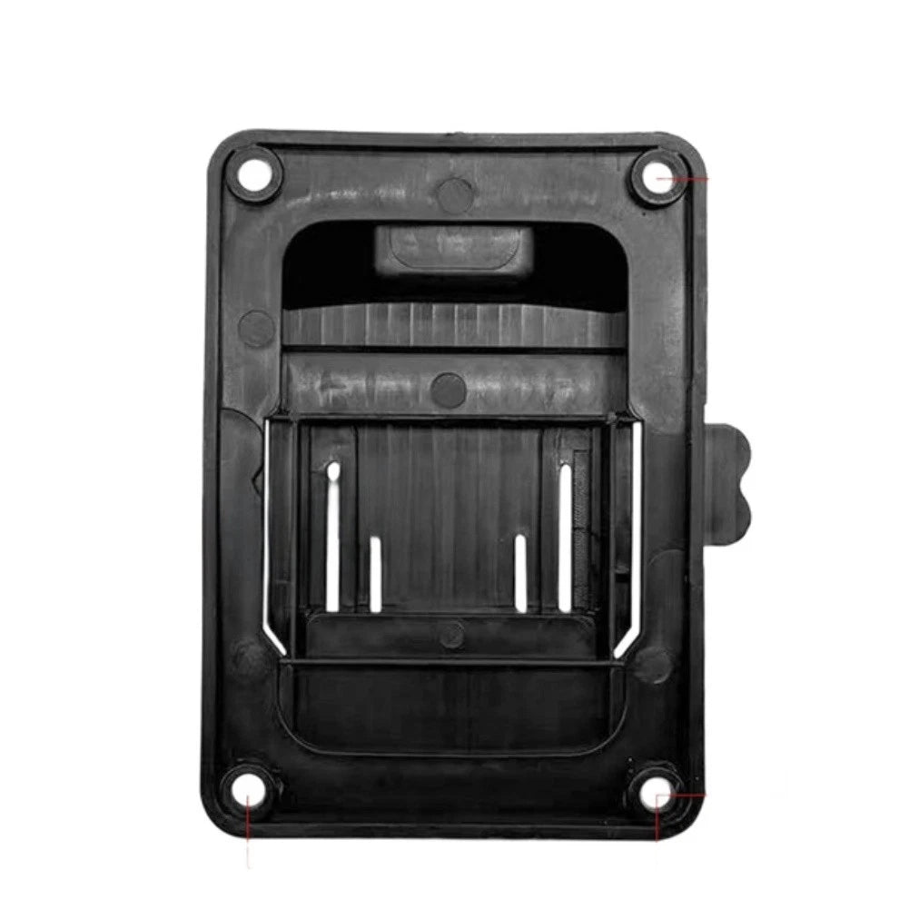 Power Tool Holder Stand for Wrench Fan Wall Mount Storage (Black)