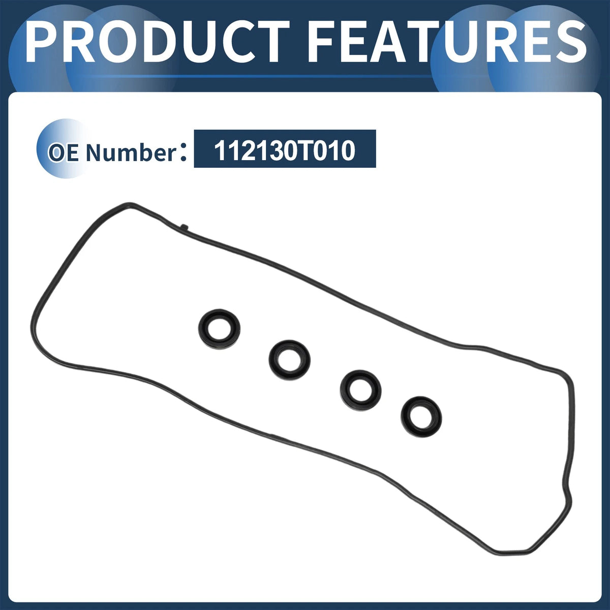 Valve Cover Gasket No. 112130T010 for Toyota Auris (2007–2018)