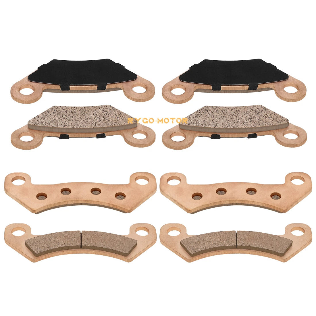 Sintered Front & Rear Brake Pads for John Deere Gator XUV 625i 825i 825E 825M