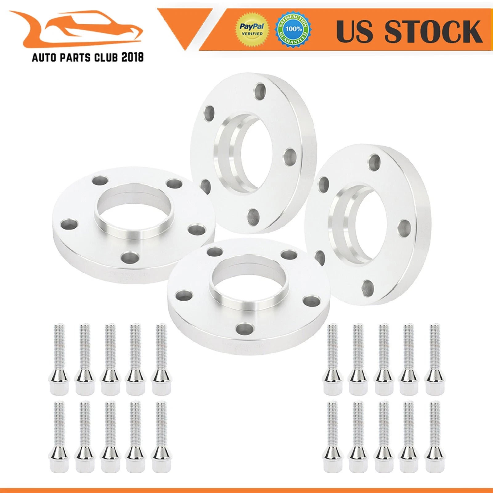 Set of 4 Hubcentric Wheel Spacers for BMW 528i 535i 650i 530i 335i M3 (2008–2016)