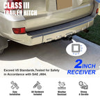 2 Inch Trailer Towing Hitch for Toyota 4Runner Lexus GX470 (2003–2009)