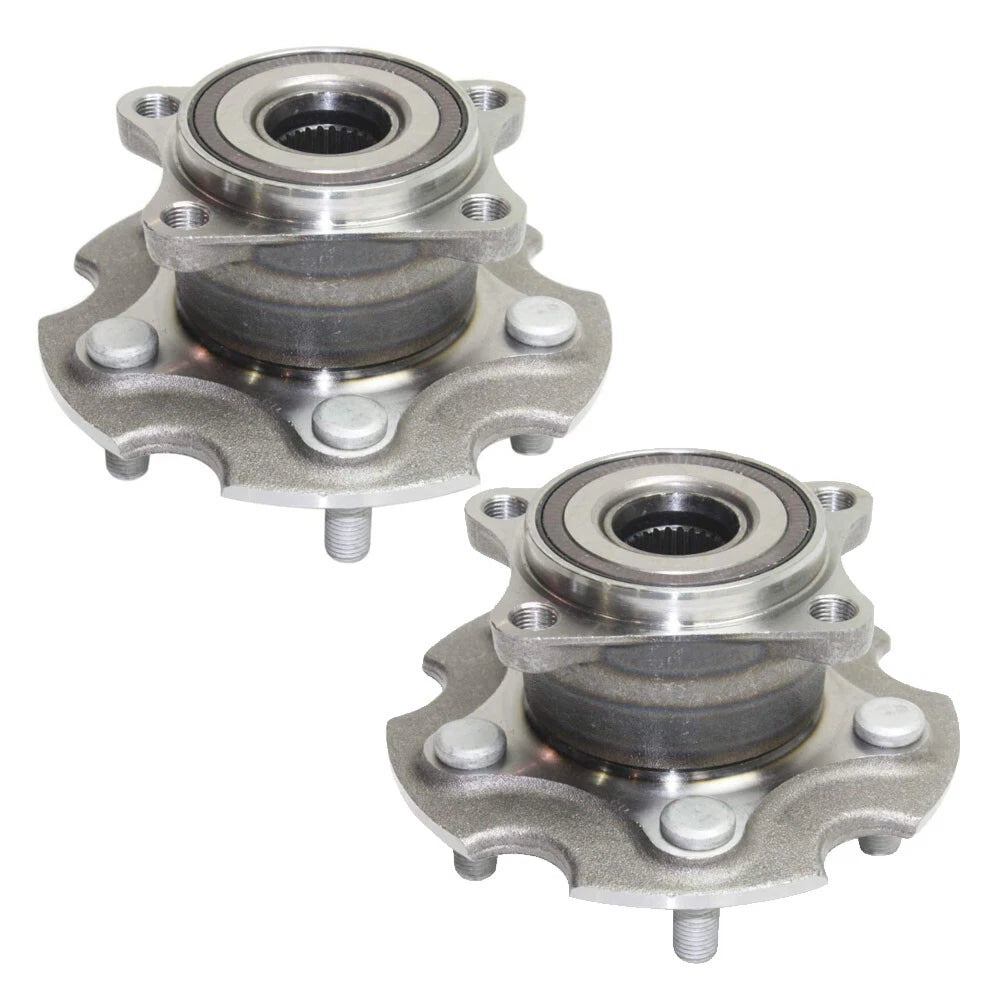 Set of 2 Wheel Bearings and Hubs for Toyota Lexus (OEM)