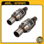 2 PCS Universal Catalytic Converters for All Makes and Models (EPA Certified)