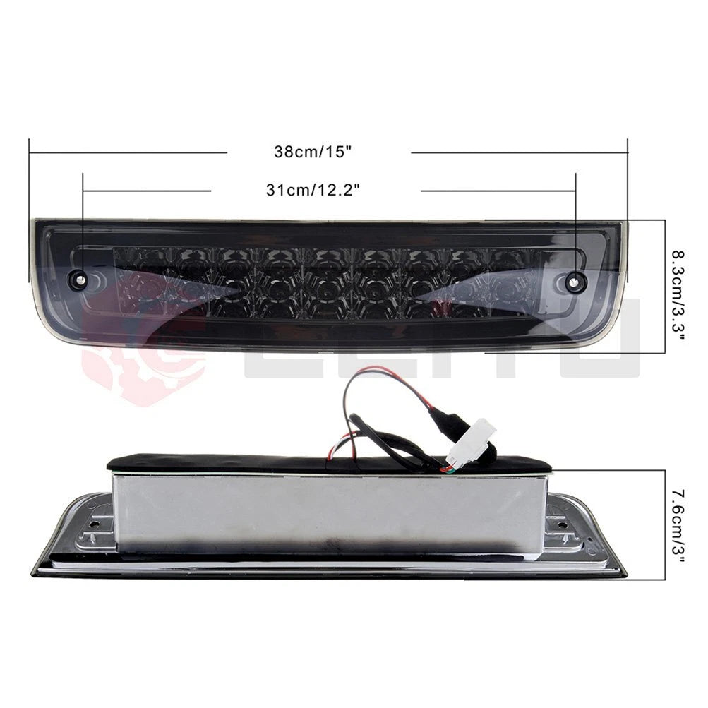 Chrome 3rd Brake Lamp for Dodge Ram 1500 2500 (2009-2017)