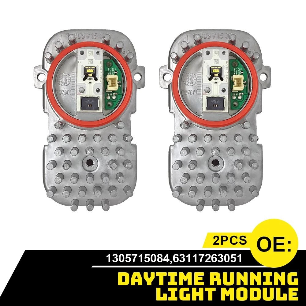 2X DRL LED Daytime Running Light Module 1305715084 for BMW 328i 335i 428i 430i (2012–2016)