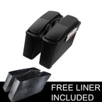 6x9" Speaker Lid & Rear Fender Saddlebags for Harley Electra Glide (2009–2013)
