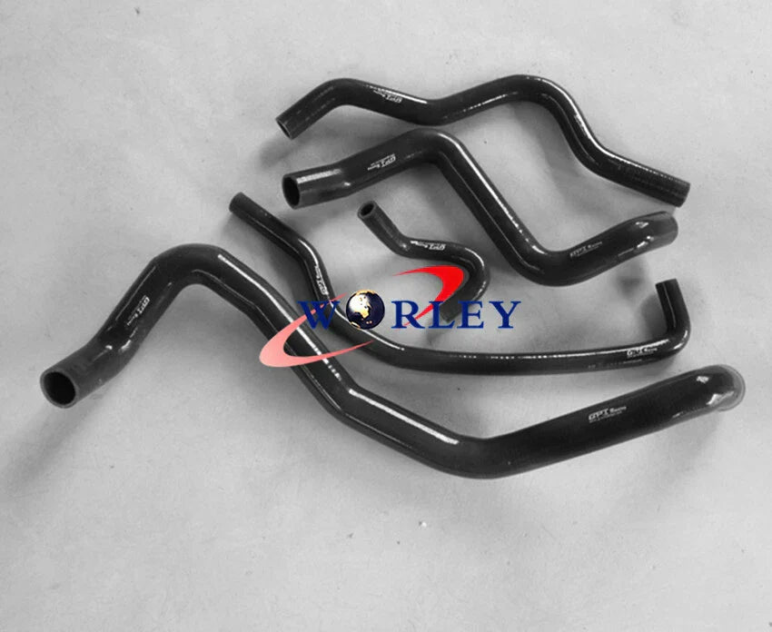 Black Silicone Radiator Heater Hose Kit for Ford Falcon BA BF 5.4L V8 (2002-2008)