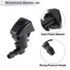 Windshield Washer Nozzle Set of 6 w/ Hose Connector for Jeep (No. 55372143AB)