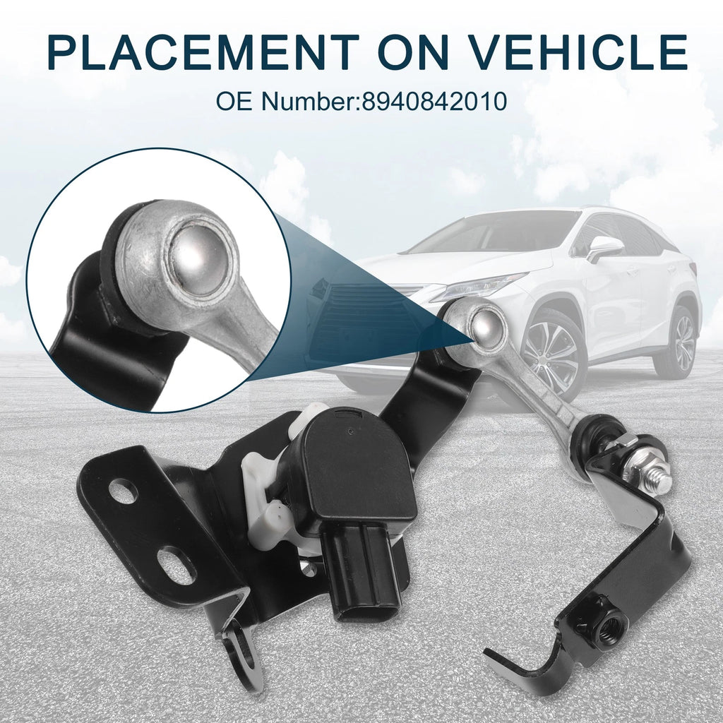 Air Suspension Ride Height Level Sensor for Lexus NX200t (2015–2017) No.8940842010
