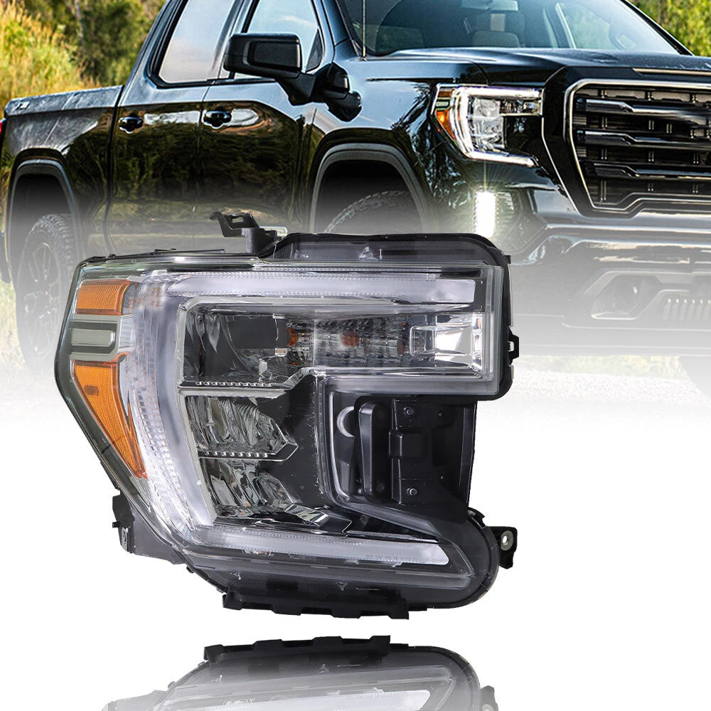 Headlight with DRL for GMC Sierra 1500 (2019–2021)