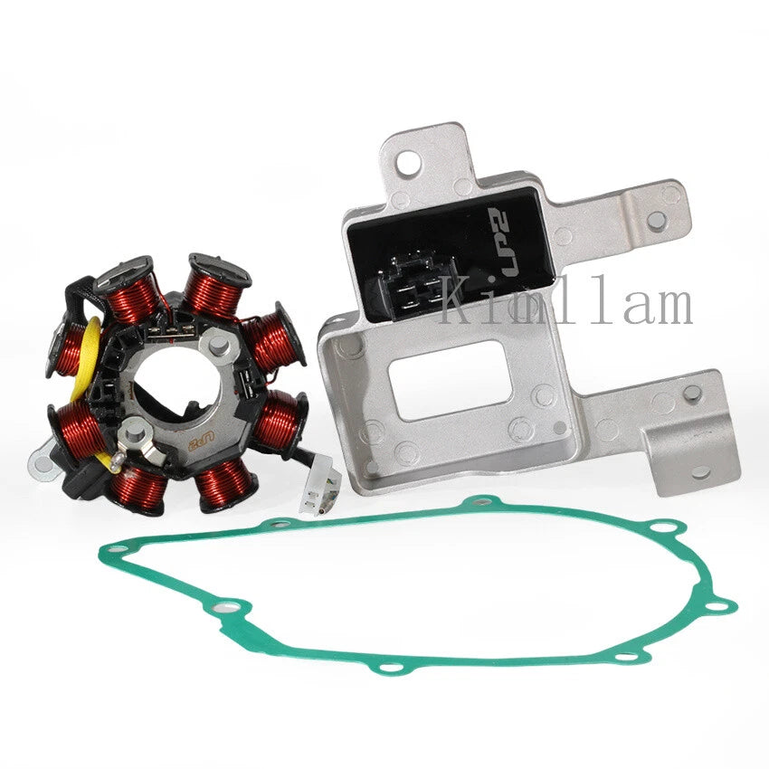 Stator Coil, Rectifier, Gasket for Honda ANF125T (2003–2006)