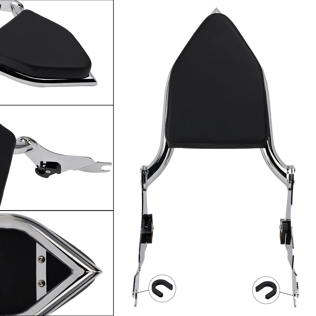 Passenger Sissy Bar Backrest for Road King, Street Glide (2009–2024)