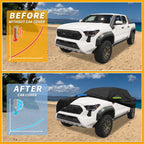 Waterproof Car Cover for Toyota Tacoma Double Cab (2005–2023) Black Blue