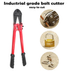 18" Bolt Cutter for Industrial Use (Wire Cut Steel Cable)