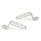 Universal Silver Headlight Rearview Mirror Bracket Extension