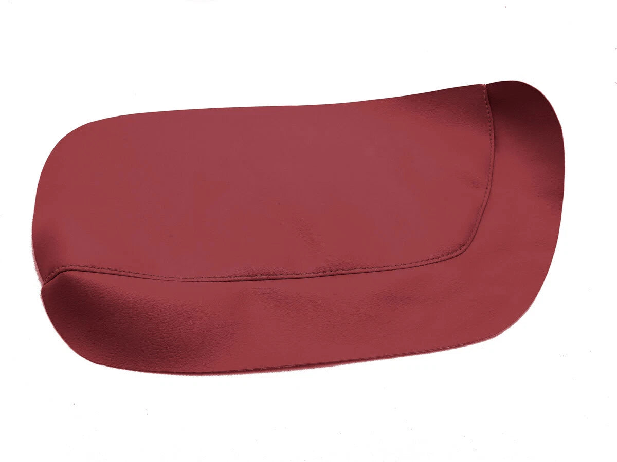 Center Console Armrest Cover for Toyota Camry (2018–2024) - Red Leather