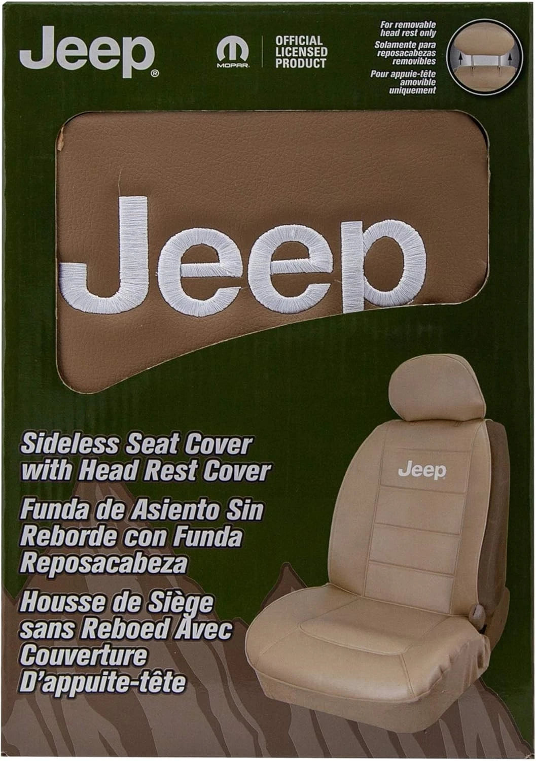 Sideless Seat Cover for Jeep (008581R06)