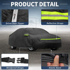 Waterproof 210D-PU Car Cover for BMW 4 Series F32/F33/F36 (2013–2020)