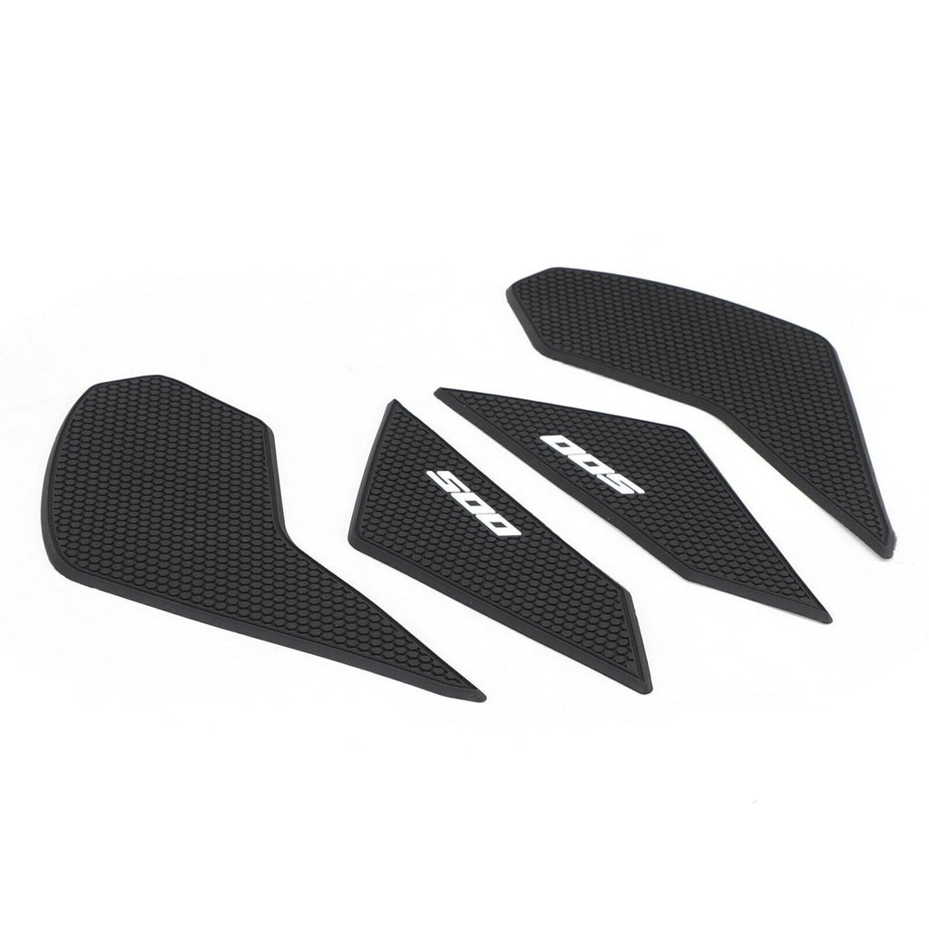 4X Tank Pads Traction Grips Protector for Honda CBR500R (2013–2016)