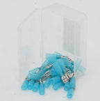 30-Pack Marine HDPE Heat Shrink 1/4" Push On Terminal 16-14 AWG