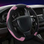 Soft Touch Carbon Fiber Steering Wheel Cover for