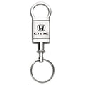 Satin-Chrome Valet Keychain - Officially Licensed for Honda Civic