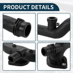 Engine Cooling Water Line for Volkswagen Touareg (2013–2018) No. 06E121045AE Plastic
