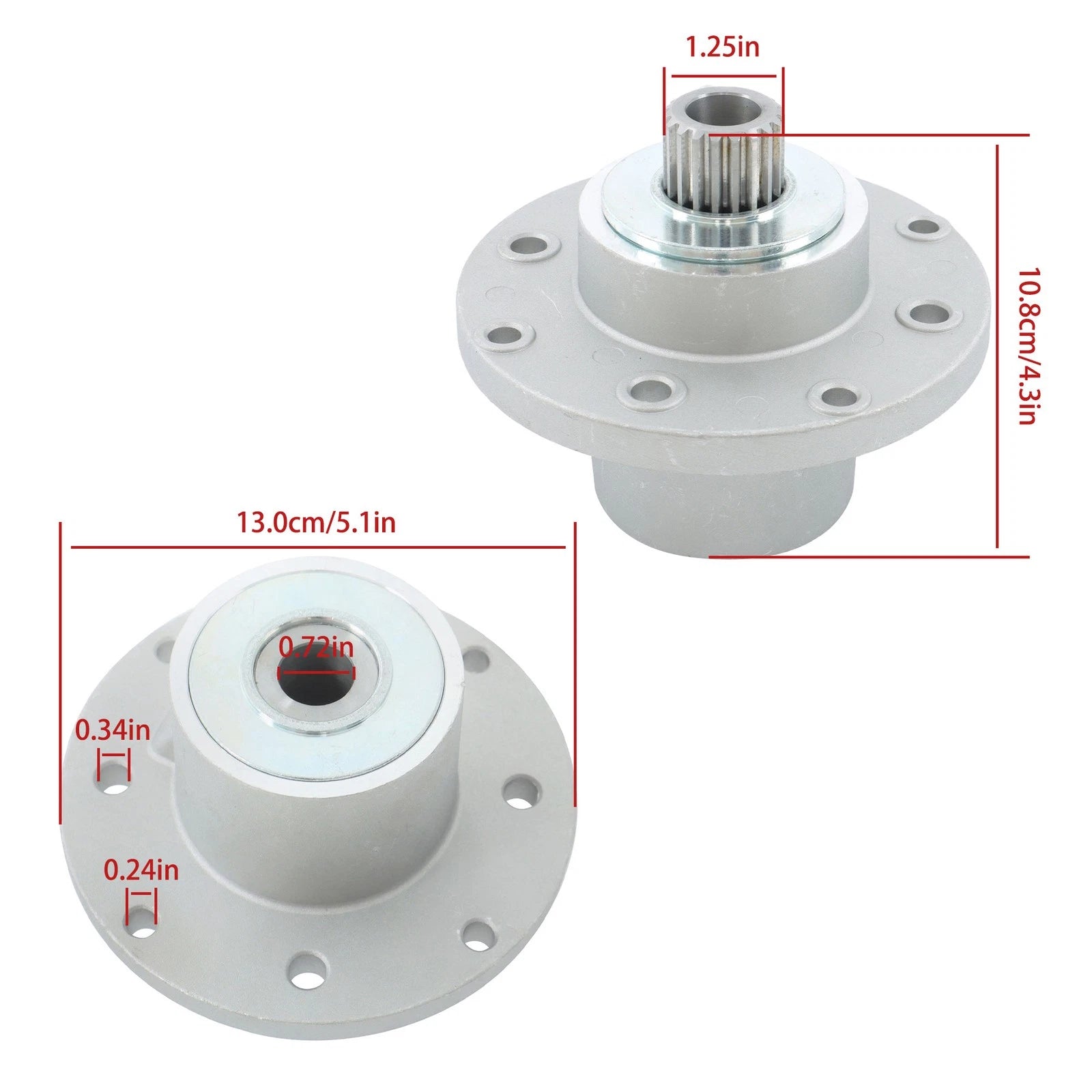 Spindle for Cub Cadet M48 M54 (2010-2023)