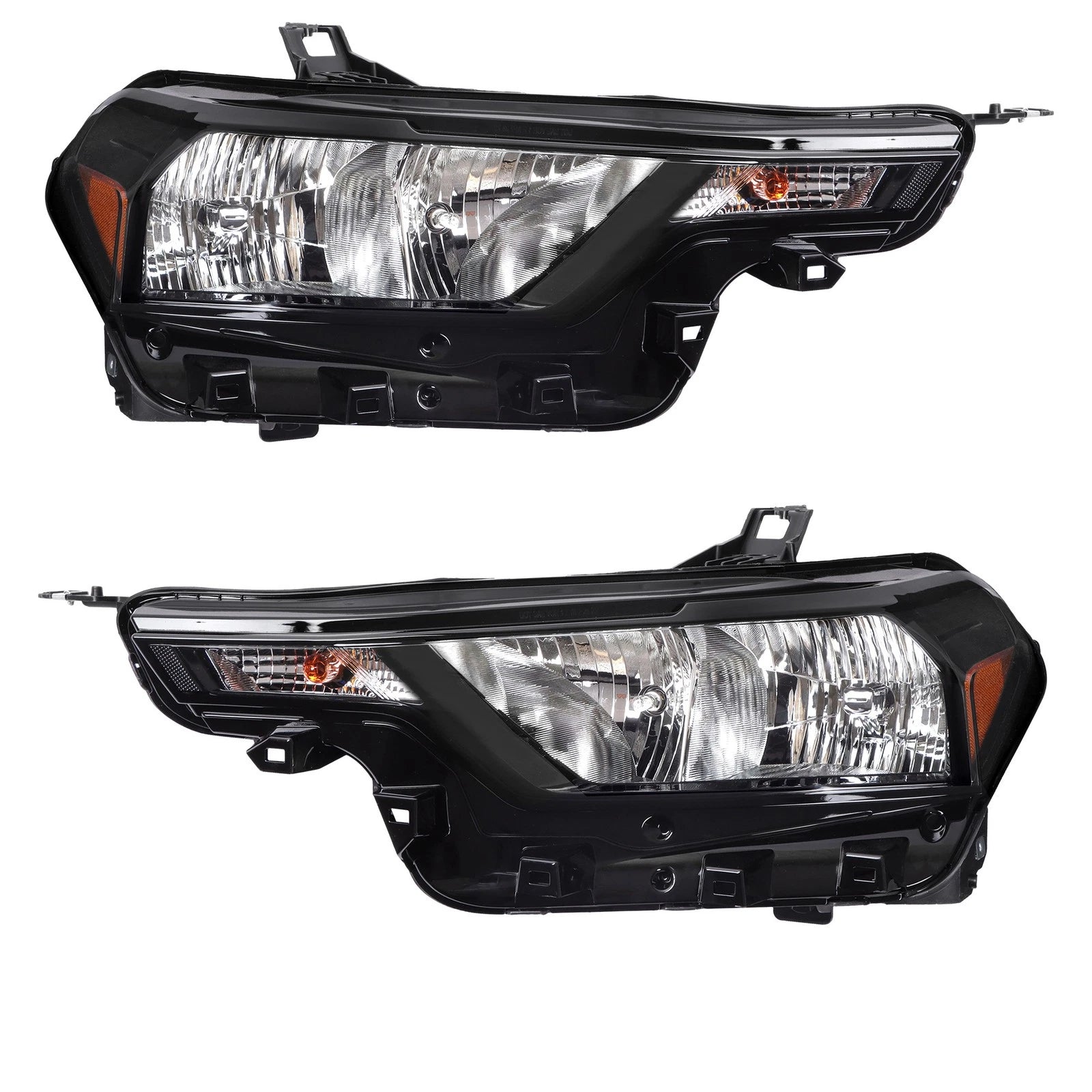 Set of 2 Halogen Headlights for Chevrolet Colorado (2023–2025) Black