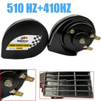 2X 12V 128DB Super Loud Train Horn for Motorcycle Car Truck SUV Boat