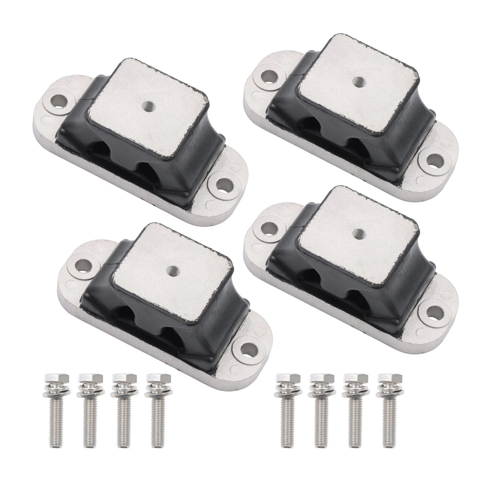 Set of 4 Engine Motor Mounts for Yamaha WaveRunner 1100 (1996–2007)