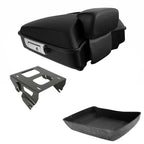 Matte Chopped Trunk Backrest for Harley Touring Road King (2014–2026)