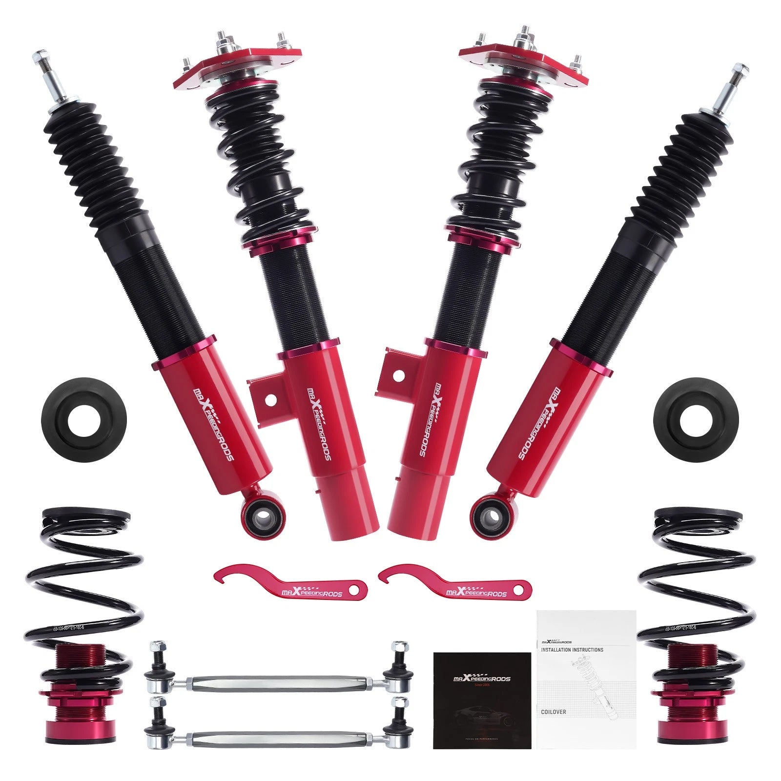 Coilovers Lowering Kit for Volkswagen Jetta (2006-2017) Adjustable Height