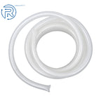 25ft Heavy Duty Braided Clear PVC Tubing 1" ID × 1-19/64" OD