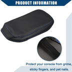 Durable Faux Leather Center Console Armrest Cover for Hyundai Kona (2018-2023)