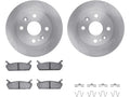 Rear Brake Pad and Rotor Kit for Mazda Miata (1990–1993) GV758ZG