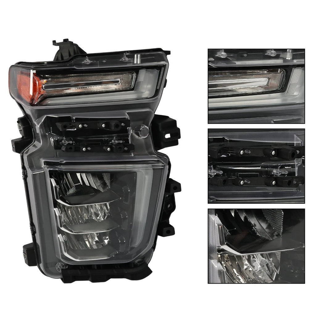 LED Headlights for Chevy Silverado 2500HD 3500HD (2020–2023) Left+Right