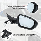 3 Pin Right Side Door Mirror Assembly for Honda Accord (2018-2022)