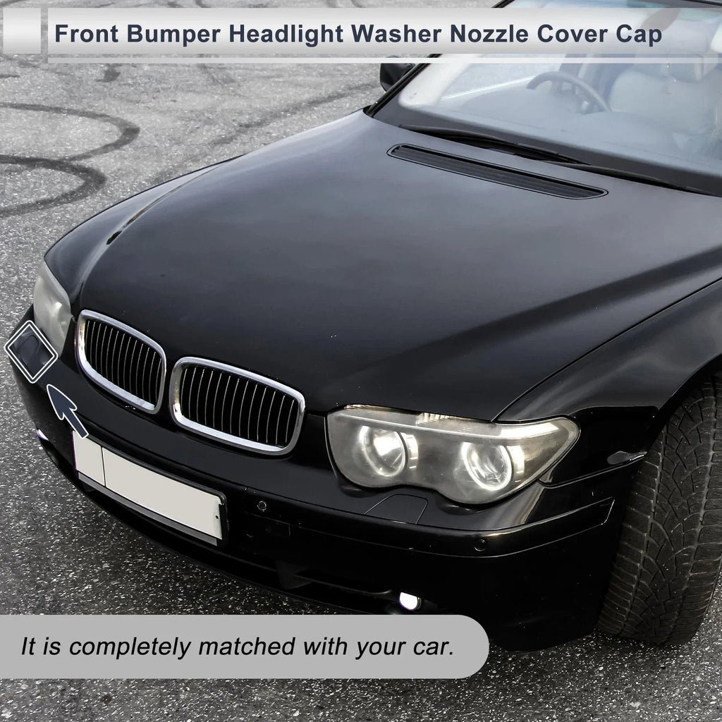 Front Left Bumper Headlight Washer Nozzle Cover Cap for BMW 750i