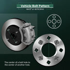 4x114.3 to 4x100 Wheel Spacers Adapters 12x1.5 for Toyota Celica Honda Accord (1990–2005)