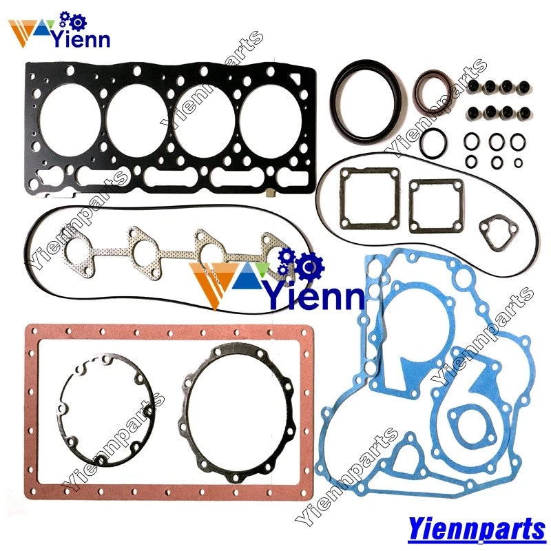 Overhaul Gasket Kit for Kubota V1505 KX71 KX91 (Excavator Engine)
