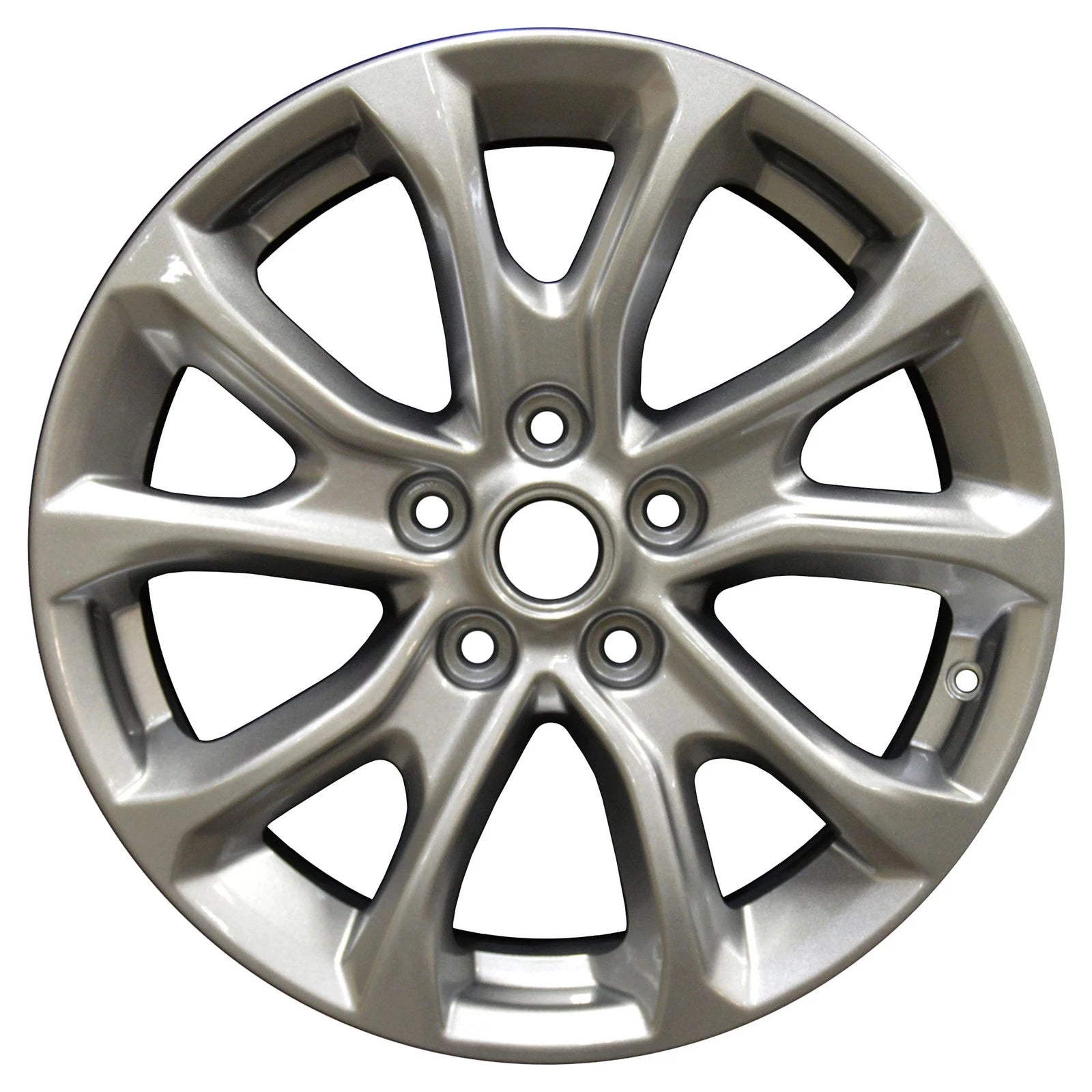 17x7 Factory Wheel Sparkle Silver Full Face for 2018 Chevrolet Equinox