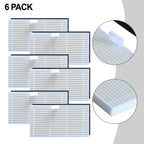 Washable Filter Replacement Kit for OKAMI R117 (6 Filters)